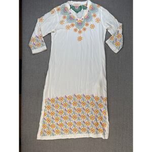 Nazrana Chikan Kurta Chikankari Garment Cultural Heritage Floral Embroidery